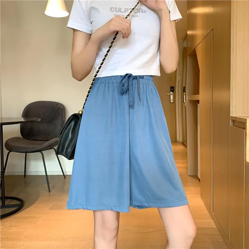 Women's Casual Wide-legged Shorts