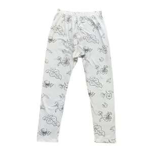 Womens Wild Forager Organic Lounge Pants - Milk